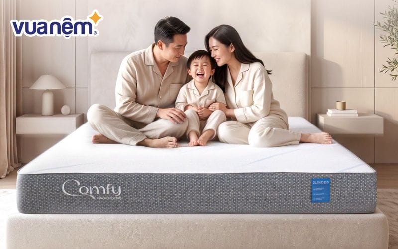 Chọn độ dày nệm dựa theo số người sử dụng