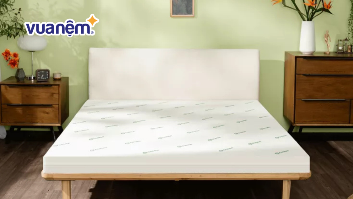 Để có một giấc ngủ ngon, việc lựa chọn một chiếc nệm phù hợp là cực kỳ quan trọng. Năm 2025, thương hiệu nệm Gummi tiếp tục khẳng định vị thế trên thị trường với các dòng sản phẩm đa dạng, chất lượng cao và giá cả hợp lý. Với cam kết sử dụng 100% cao su thiên nhiên và áp dụng công nghệ sản xuất tiên tiến, Gummi mang đến những chiếc nệm không chỉ êm ái mà còn thân thiện với môi trường và an toàn cho người sử dụng Dưới đây là bảng giá nệm Gummi cập nhật mới nhất năm 2025 giúp bạn dễ dàng so sánh và lựa chọn sản phẩm phù hợp. 1. Giới thiệu thương hiệu Gummi Gummi là thương hiệu “sinh sau đẻ muộn” khi chỉ mới xuất hiện trên thị trường vài năm trở lại đây, nhưng đã nhanh chóng tạo được dấu ấn riêng nhờ định hướng phát triển rõ ràng và cam kết đặt chất lượng giấc ngủ của người tiêu dùng lên hàng đầu. Đây là một trong những tên tuổi mới nổi trong ngành nệm tại Việt Nam, tập trung vào việc nghiên cứu và ứng dụng công nghệ hiện đại để mang đến những sản phẩm đạt tiêu chuẩn quốc tế. Gummi nổi bật với các dòng nệm làm từ cao su thiên nhiên 100%, cao su than tre kháng khuẩn và foam chất lượng cao – những chất liệu không chỉ đảm bảo độ đàn hồi và độ bền vượt trội mà còn an toàn tuyệt đối cho sức khỏe. Dù là thương hiệu non trẻ, Gummi đã thể hiện sự đầu tư nghiêm túc qua thiết kế sản phẩm tinh tế, hiện đại cùng với các chính sách hậu mãi rõ ràng, minh bạch. Nệm Gummi là sản phẩm được nhiều người dùng tin tưởng và lựa chọn Không chỉ đáp ứng nhu cầu về chất lượng, Gummi còn thấu hiểu người tiêu dùng Việt bằng việc xây dựng các dòng sản phẩm đa dạng, phù hợp nhiều phân khúc từ phổ thông đến cao cấp. Chính nhờ chiến lược phát triển đúng đắn và sự chăm chút trong từng chi tiết, Gummi đang dần khẳng định vị thế vững chắc trong lòng người tiêu dùng và trên thị trường nệm trong nước. 2. Bảng giá nệm thương hiệu Gummi mới nhất 2025 Dưới đây là bảng giá nệm Gummi với đầy đủ các kích thước để bạn tham khảo (Cập nhật tháng 05/2025) Tên sản phẩm Kích thước (cm) Giá bán (VNĐ) Gummi Classic 5cm 160x200 6.343.200 180x200 7.151.200 200x200 8.063.200 220x200 12.479.200 Gummi Classic 10cm 120x200 6.312.000 140x200 7.599.200 160x200 8.799.200 180x200 10.079.200 220x200 12.479.200 Gummi Classic 15cm 160x200 13.487.200 180x200 14.751.200 Gummi Premium detox 10cm 120x200 11.699.000 140x200 13.299.000 160x200 15.299.000 180x200 17.299.000 220x200 21.799.000 Gummi Lite 10cm 120x200 4.462.500 160x200 5.587.500 180x200 6.937.500 220x200 8.662.500 Gummi Legend 20cm 180x200 43.399.000 Gummi 7zones 12cm 160x200 20.999.000 180x200 23.999.000 Lưu ý: Giá nệm Gummi có thể thay đổi tuỳ vào địa điểm bán và các chương trình khuyến mãi đi kèm. 3. Top 3 sản phẩm nệm Gummi giá tốt bán chạy 2025 3.1. Nệm Gummi Classic - Nệm cao su thế hệ mới Nệm cao su Gummi Classic được xem là dòng sản phẩm kinh điển của thương hiệu Gummi, hội tụ đầy đủ các tiêu chuẩn về độ êm ái, nâng đỡ và an toàn cho sức khỏe. Sản phẩm được làm từ 100% cao su thiên nhiên đã loại bỏ tạp chất, không gây kích ứng da, phù hợp cho những người có làn da nhạy cảm đặc biệt là trẻ nhỏ. Gummi Classic Thiết kế nệm với hơn 6.000 lỗ thoáng khí lớn nhỏ giúp không gây nóng bí, rất thích hợp với khí hậu Việt Nam. Gummi Classic hỗ trợ tối ưu cho cột sống, giúp bảo vệ xương khớp, đặc biệt phù hợp với người lớn tuổi hoặc người gặp vấn đề về lưng. Ngoài ra, công nghệ khử mùi hiện đại mang lại mùi hương vanilla nhẹ nhàng, cho cảm giác dễ chịu khi sử dụng. Giá nệm Gummi Classic tương đối rẻ, phù hợp với nhiều phân khúc khách hàng từ sinh viên, gia đình trẻ đến người có thu nhập trung bình. 3.2. Nệm Gummi Premium detox - Nệm cao su thiên nhiên dày 10cm Nệm cao su Gummi Premium detox là sự kết hợp giữa cao su thiên nhiên nguyên chất và công nghệ hiện đại với thành phần than tre hoạt tính, mang đến trải nghiệm ngủ thoáng mát, sạch khuẩn và nâng đỡ cơ thể vượt trội. Nhờ cấu trúc đàn hồi tối ưu và độ cứng hợp lý, nệm hỗ trợ hiệu quả cho cột sống, đặc biệt phù hợp với người cao tuổi, dân văn phòng hoặc người có vấn đề về lưng. Nệm cao su Gummi Premium detox Công nghệ tích hợp than tre hoạt tính vào lõi cao su giúp tăng khả năng kháng khuẩn, khử mùi và lọc bụi bẩn tự nhiên, mang lại giấc ngủ an toàn và dễ chịu. Thiết kế nệm với hàng ngàn lỗ thông khí giúp giảm nóng bí, phù hợp với khí hậu nóng ẩm. Bề mặt vỏ nệm bằng sợi tre Bamboo mềm mại, thấm hút tốt và dịu nhẹ với làn da nhạy cảm, đi kèm họa tiết tinh tế và khóa kéo tiện lợi cho việc vệ sinh. 3.3. Nệm cao su đa tầng Gummi Lite Nệm Gummi Lite là dòng nệm cao su foam thế hệ mới, được thiết kế để hỗ trợ tối đa cho người gặp vấn đề về cột sống và giúp cải thiện chất lượng giấc ngủ. Sản phẩm kết hợp lớp cao su thiên nhiên bao phủ bên ngoài cùng lõi foam tỷ trọng cao bên trong, tạo nên kết cấu vững chắc nhưng vẫn êm ái, đàn hồi tốt theo từng chuyển động cơ thể. Nệm Gummi Lite Nhờ lớp foam được xử lý đặc biệt, nệm có khả năng chịu lực cao, hạn chế lún xẹp và duy trì độ bền vượt trội. Bề mặt nệm mềm mại, dễ chịu khi tiếp xúc với da, cùng với vỏ nệm có khóa kéo tiện lợi, giúp dễ dàng tháo rời để vệ sinh. 4. Cách mua nệm Gummi giá tốt nhất 4.1. Săn khuyến mãi từ website, fanpage thương hiệu Gummi Gummi thường xuyên tung ra các chương trình ưu đãi trực tuyến như giảm giá, tặng quà hay miễn phí vận chuyển. Vì vậy hãy theo dõi website chính thức và fanpage của thương hiệu để không bỏ lỡ các đợt khuyến mãi hấp dẫn nhé. 4.2. Mua vào dịp sale lớn blackfriday, lễ, tết… Những dịp đặc biệt trong năm như Tết Nguyên Đán, Black Friday, sinh nhật thương hiệu,… thường là thời điểm giá nệm Gummi giảm sâu. Đây là cơ hội tốt để bạn mua được sản phẩm chất lượng với chi phí tiết kiệm hơn nhiều so với ngày thường. 4.4. Mua nệm Gummi giá tốt tại Vua Nệm Vua Nệm là nhà phân phối chính thức của thương hiệu Gummi, cam kết cung cấp 100% sản phẩm chính hãng với đầy đủ chế độ bảo hành. Tại đây, bạn có thể dễ dàng tìm thấy đầy đủ các dòng nệm Gummi từ phổ thông đến cao cấp với mức giá nệm Gummi cạnh tranh nhất và nhiều chương trình ưu đãi hấp dẫn. Ngoài ra, Vua Nệm còn hỗ trợ trả góp 0%, miễn phí giao hàng, đổi trả linh hoạt và dịch vụ chăm sóc khách hàng tận tâm, giúp bạn yên tâm khi lựa chọn sản phẩm phù hợp với nhu cầu. Hy vọng bảng giá nệm Gummi cập nhật mới nhất và các thông tin Vua Nệm cung cấp trong bài viết trên đã giúp bạn có cái nhìn tổng quan để chọn mua sản phẩm phù hợp nhất cho bản thân hoặc gia đình mình.