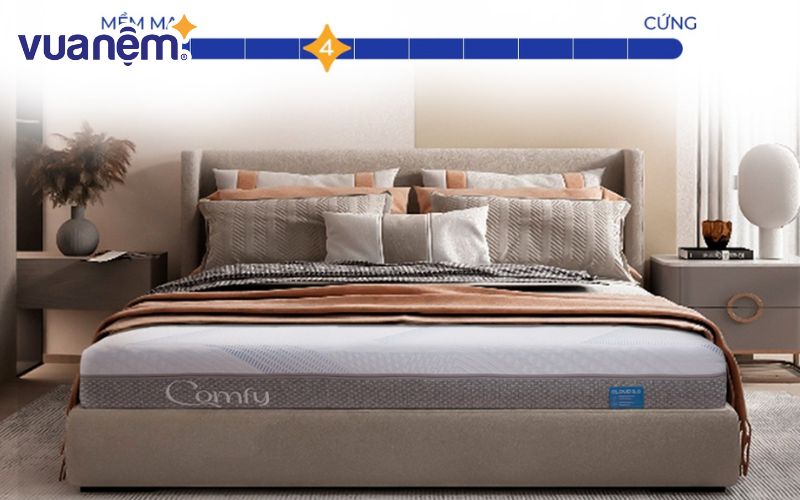 Comfy Cloud 3.0 còn nổi bật với khả năng nâng đỡ tối ưu, làm mát và kháng khuẩn vượt trội