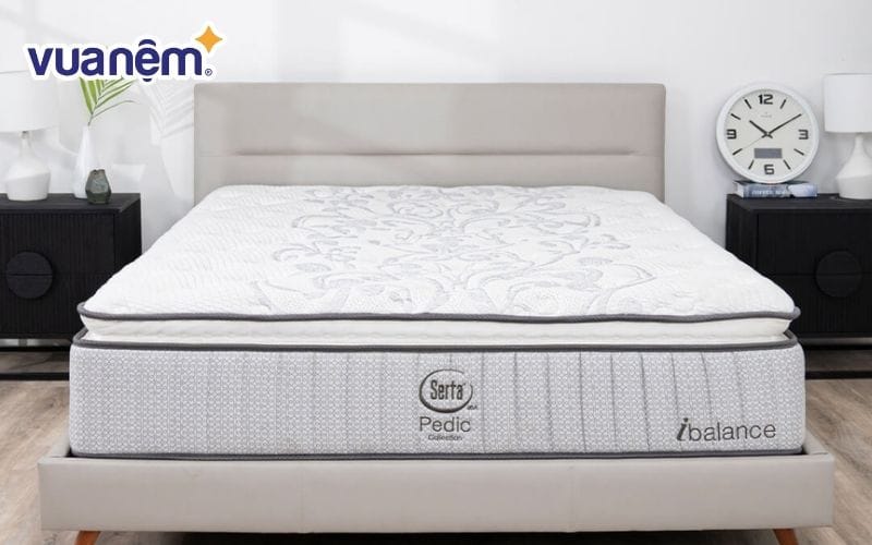 Nệm Serta Pedic iBalance đàn hồi và êm ái