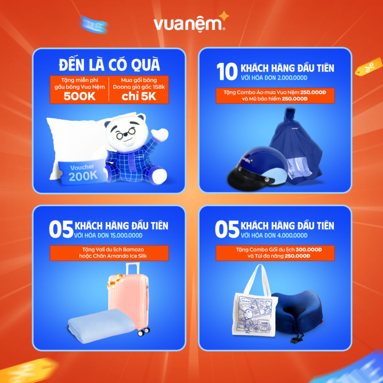 100 phần quà giới hạn trong dịp khai trương