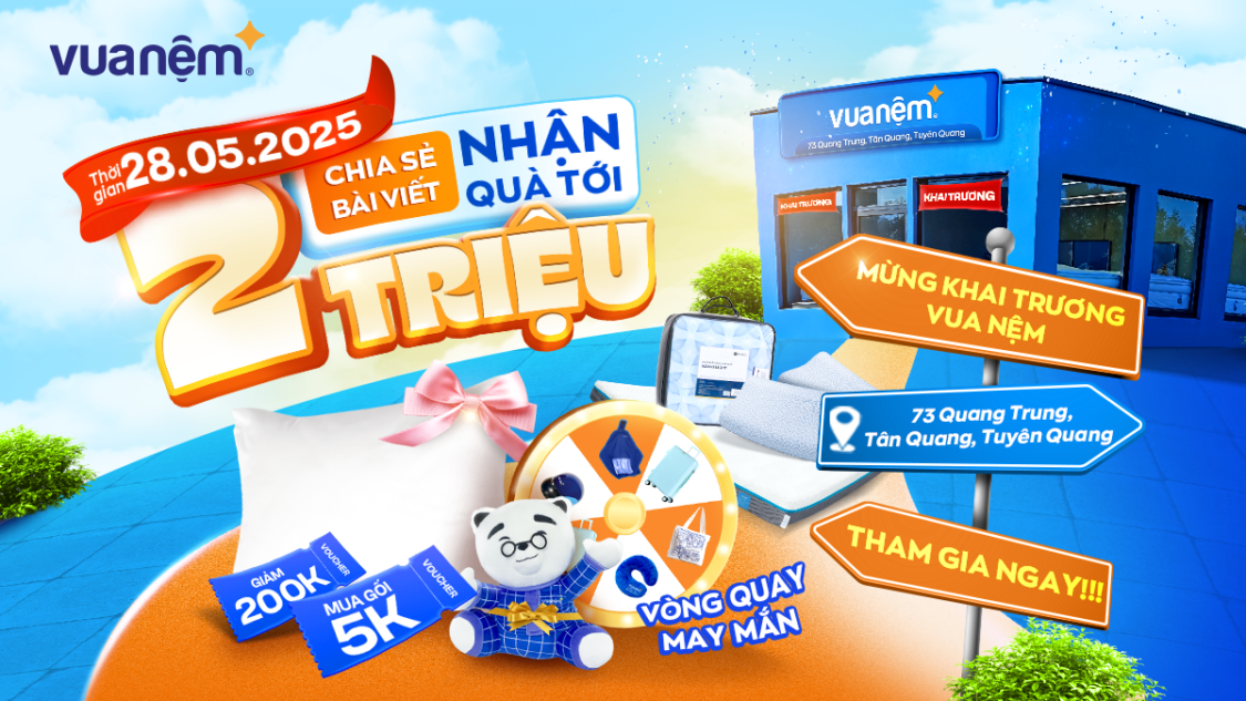 Khai trương Vua Nệm Tuyên Quang