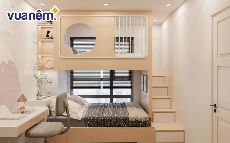 Kích thước giường tầng tiêu chuẩn cho người lớn