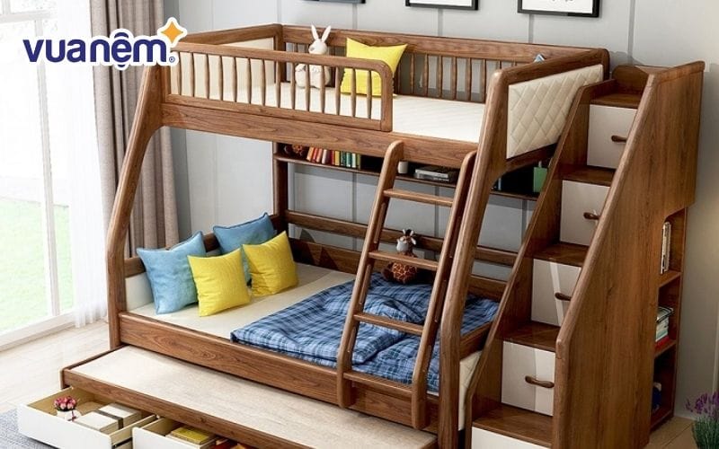Kích thước giường tầng gỗ