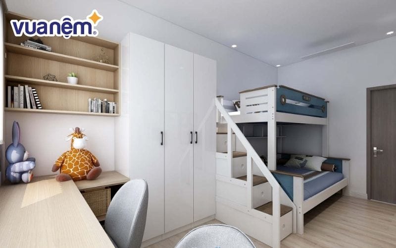 Chọn đúng kích thước giường tầng để đảm bảo cảm giác thoải mái khi nghỉ ngơi