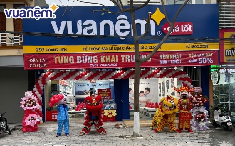 Sắm nệm bông ép tại Vua Nệm với giá tốt