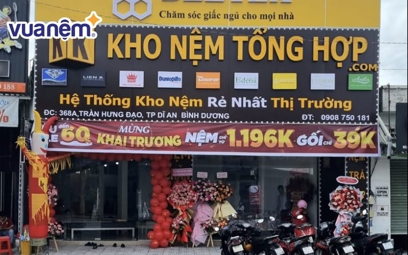 Ở Kho Nệm Tổng Hợp có rất nhiều mẫu nệm bông ép khác nhau