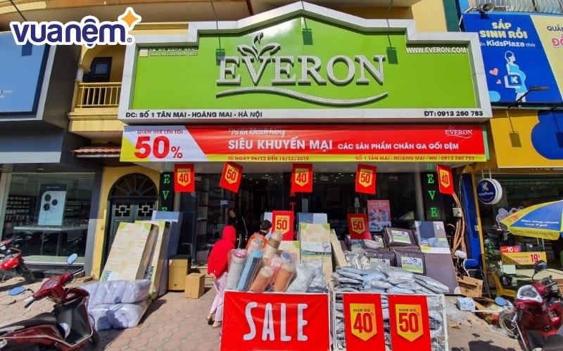 Mua nệm bông ép tại Everon