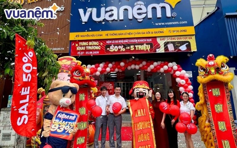 Nên tận dụng các chương trình khuyến mại để tiết kiệm chi phí khi mua nệm