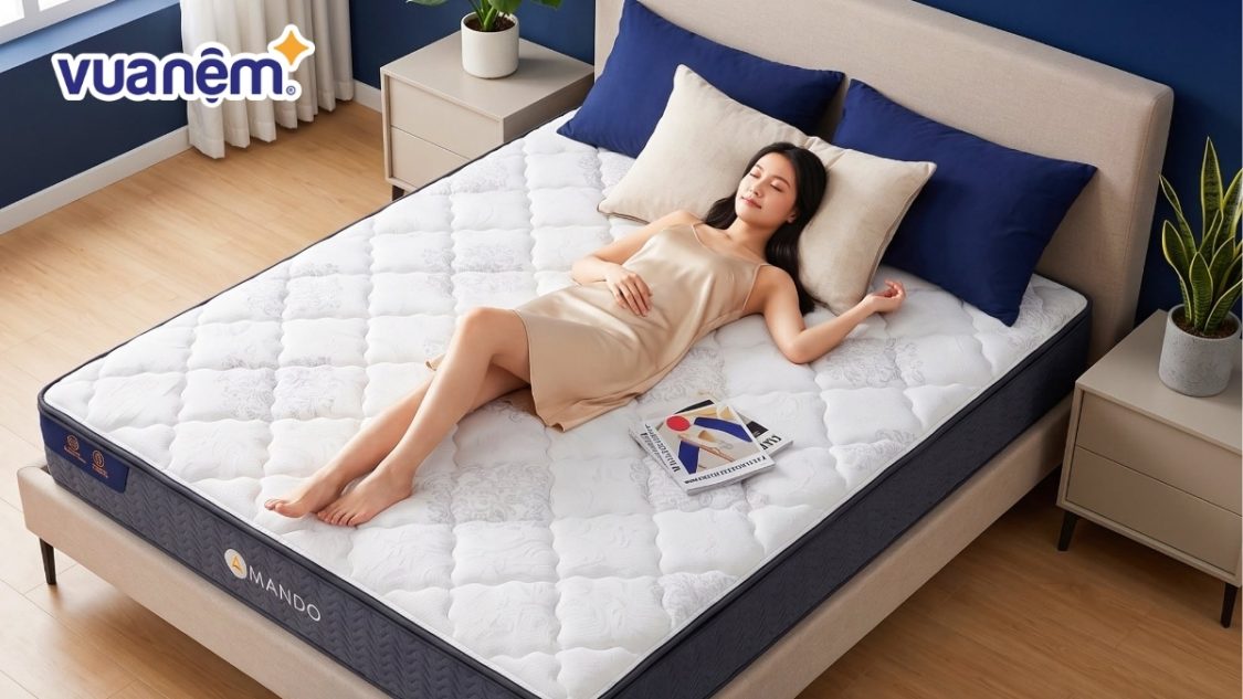 Nằm nệm có tốt không? Kinh nghiệm chọn nệm ngủ phù hợp