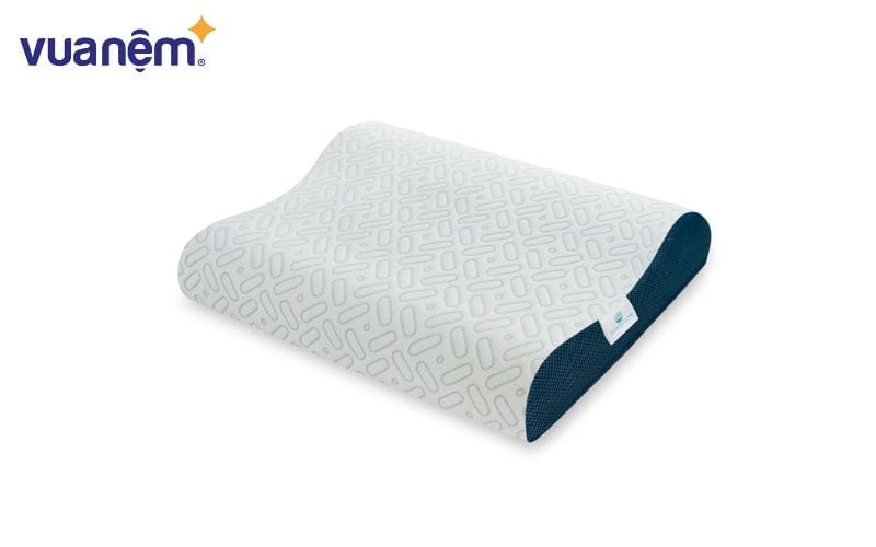 Gối Aeroflow giúp hạn chế vấn đề về cổ vai gáy, đồng thời còn thoáng khí, mát mẻ, giúp giấc ngủ trọn vẹn hơn