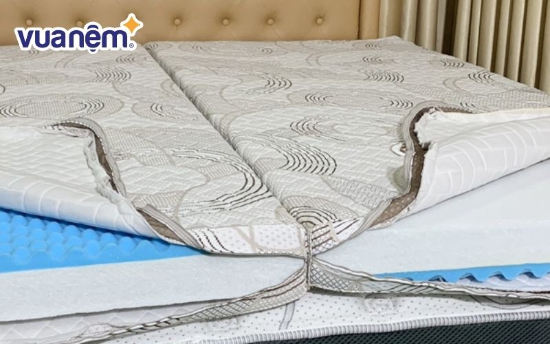 Nệm bốn mùa phù hợp với mọi thời tiết nóng lạnh thay đổi quanh năm