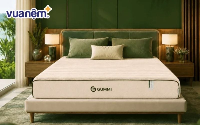 Nệm cao su Gummi Hybrid Plus 3in1