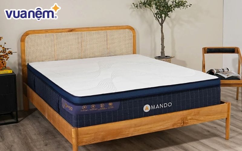 Nệm lò xo túi độc lập rất phù hợp cho người nặng cân vì vừa thoáng khí vừa có khả năng chịu lực tốt