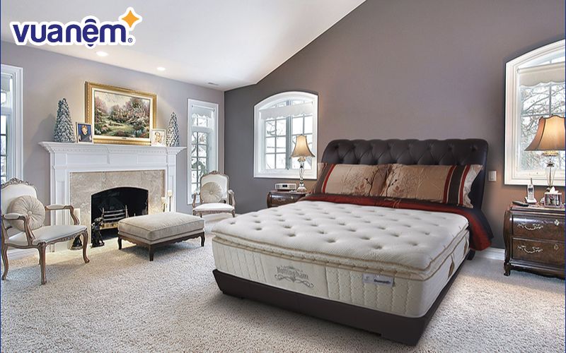 Dunlopillo là thương hiệu nệm cao cấp, nổi tiếng với các sản phẩm nệm cao su thiên nhiên và nệm lò xo túi độc lập chất lượng cao