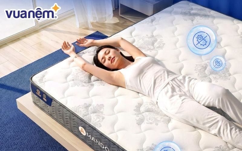 Nệm giúp nâng đỡ cơ thể