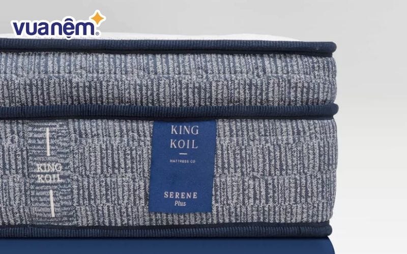 Cách nhận biết nệm Kingkoil qua logo và tên thương hiệu