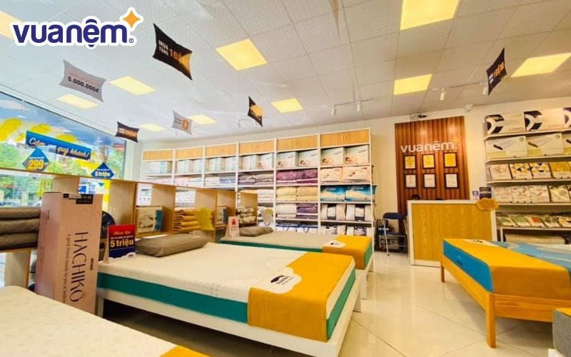 Mua nệm Goodnight và Dunlopillo chính hãng tại Vua Nệm