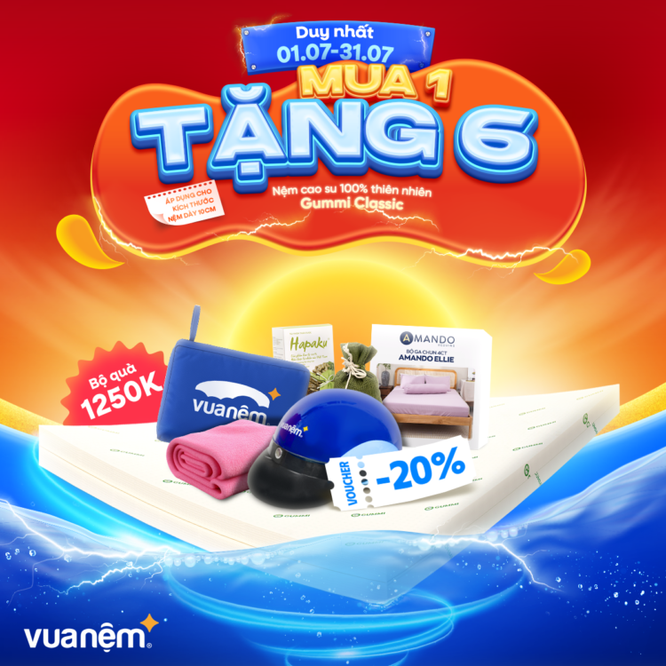 Nệm cao su Gummi Classic