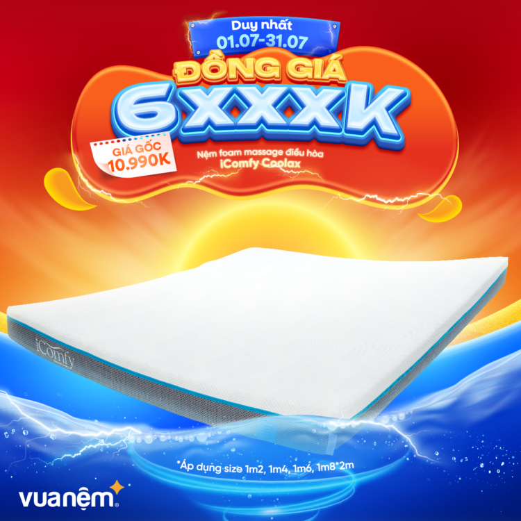 Nệm foam iComfy Coolax