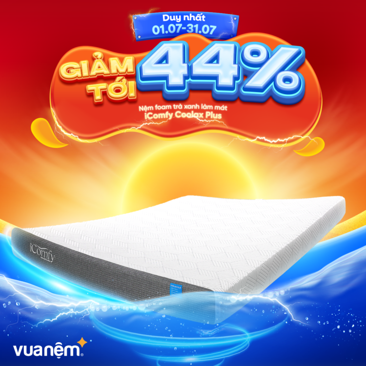 Nệm foam iComfy Coolax Plus