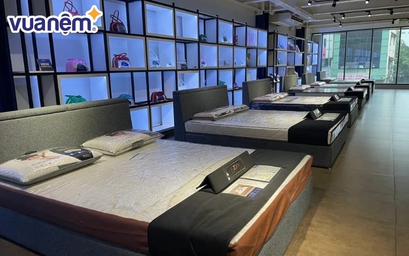 Liên Á nổi bật với thế mạnh về nệm cao su thiên nhiên