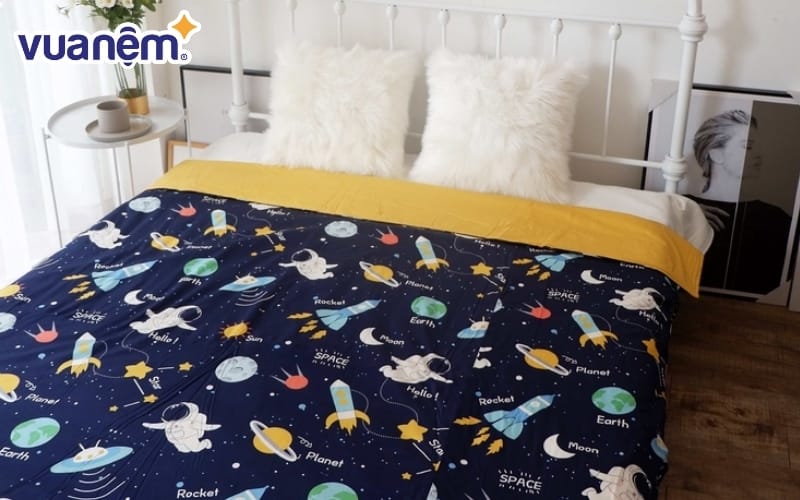 Chăn hè Amando Dream họa tiết nổi bật với thiết kế tinh tế