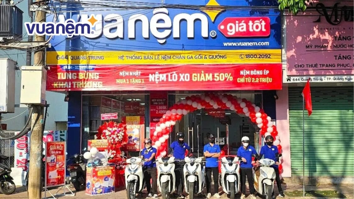 TOP 8 cửa hàng bán chăn ga gối nệm uy tín tại Quảng Ngãi