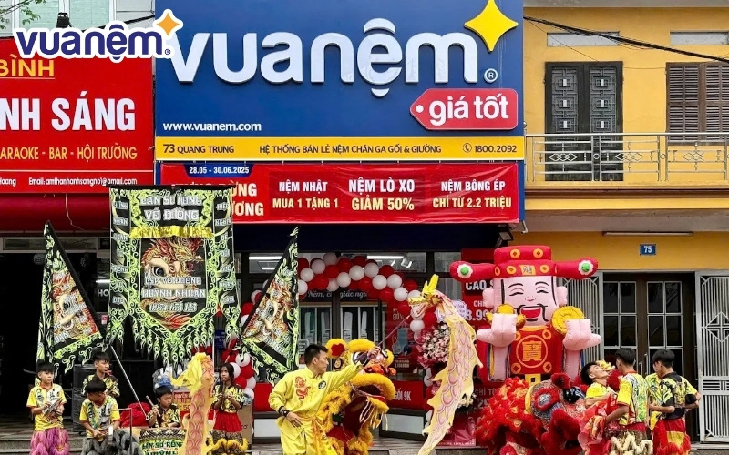 Vua Nệm - Nhà bán lẻ nệm chính hãng, bảo hành từ A-Z
