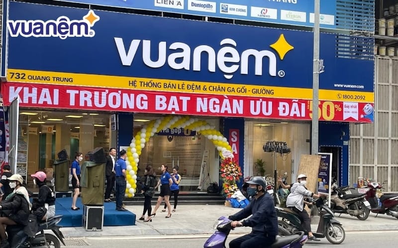 Cửa hàng Vua Nệm tại Hà Đông