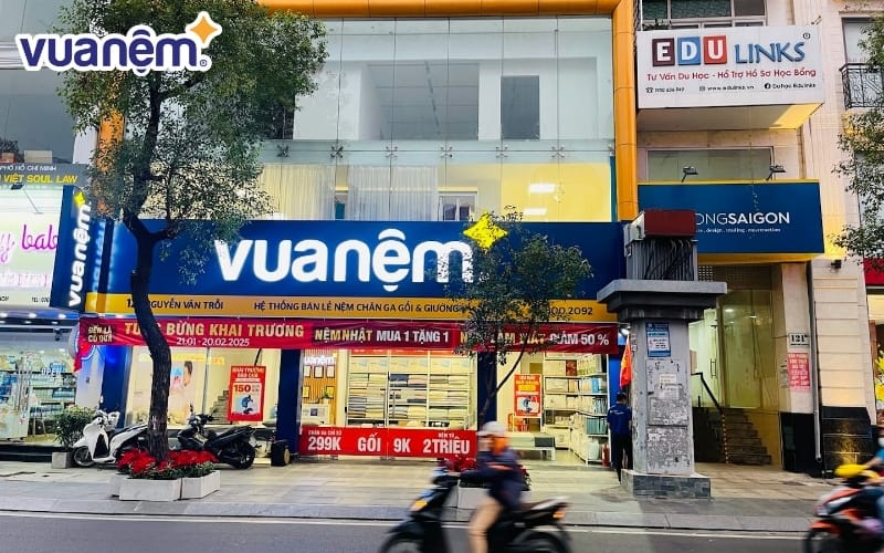 Cửa hàng Vua Nệm tại quận Đống Đa