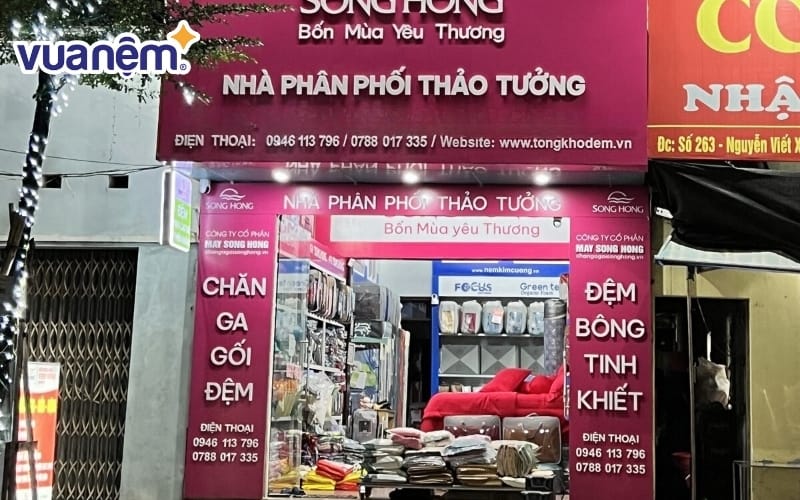 Cửa hàng chăn ga gối đệm Sông Hồng
