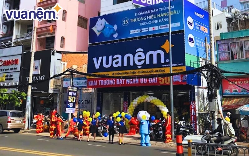 Cửa hàng Vua Nệm Quận 3 gần với Quận 1