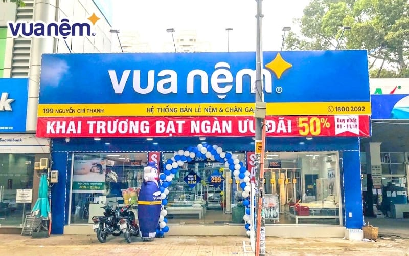 Cửa hàng Vua Nệm tại Quận 5