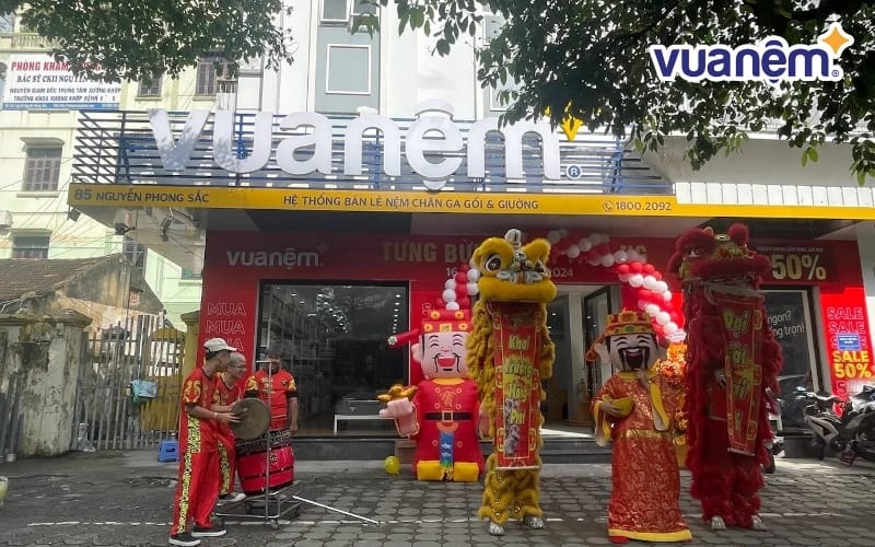 Showroom Vua Nệm tại Cầu Giấy