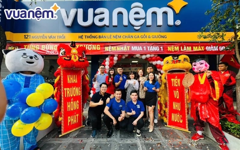 Cửa hàng Vua Nệm tại quận Phú Nhuận