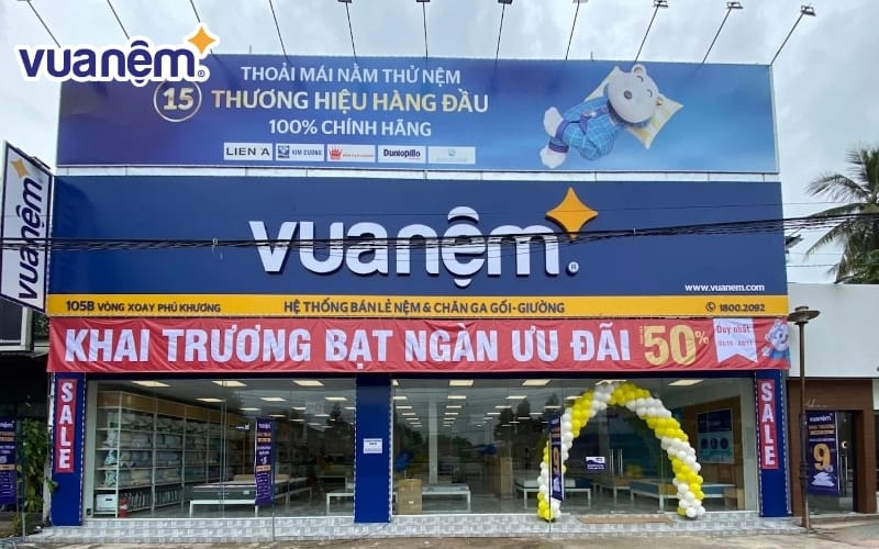 Cửa hàng Vua Nệm tại Bến Tre