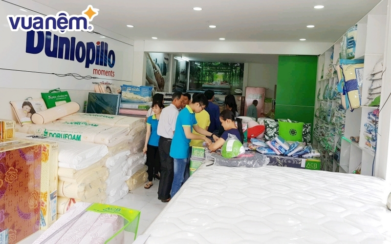 Hệ thống cửa hàng Dunlopillo hướng đến phong cách sang trọng