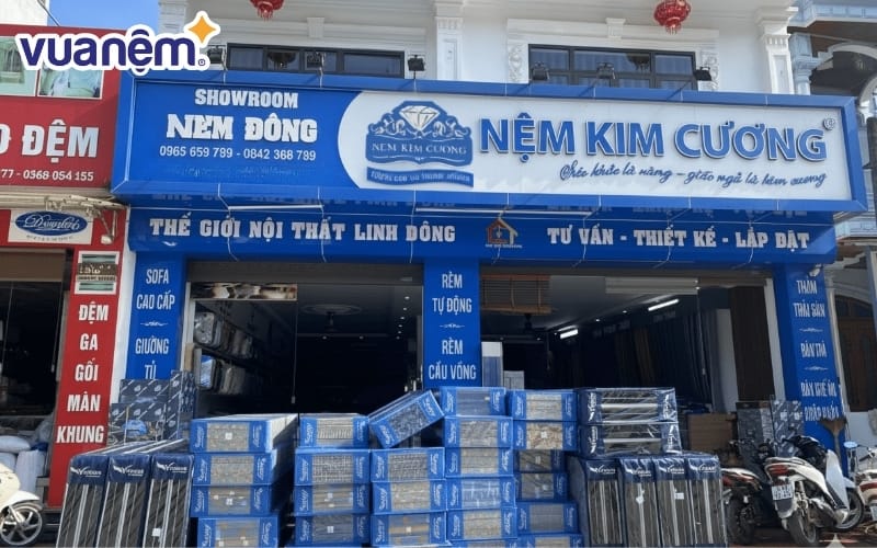 Cửa hàng nệm Kim Cương