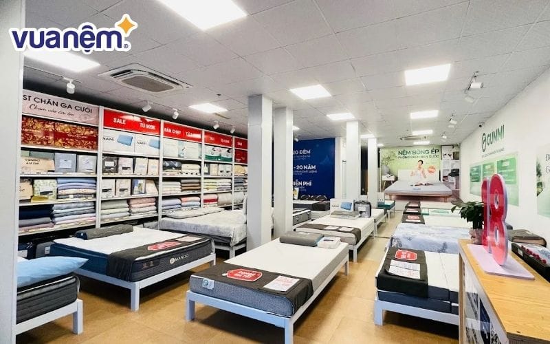 Vua Nệm tỉnh Hà Tĩnh có nhiều mẫu nệm khác nhau