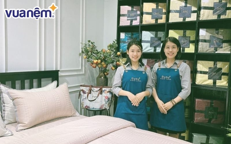 Cửa hàng Elyby chuyên bán lẻ chăn ga gối nệm Hải Phòng chất lượng cao