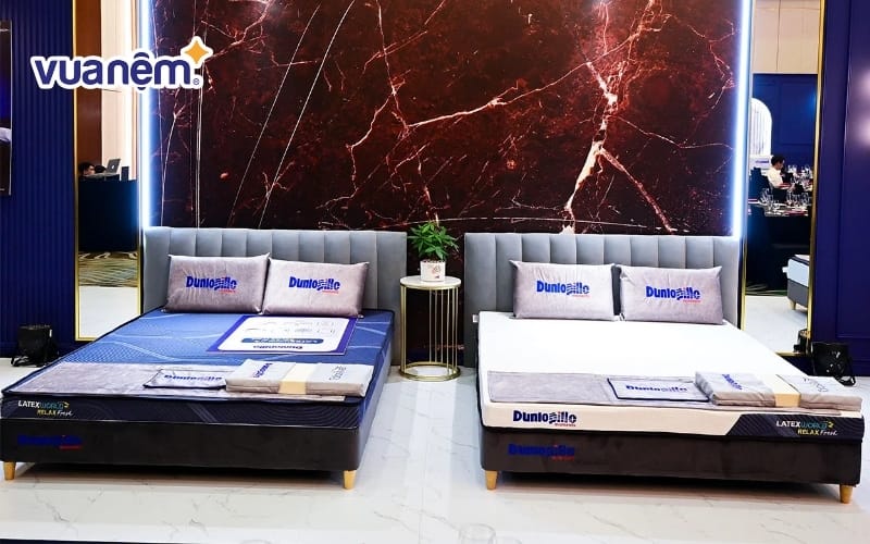 Nệm Dunlopillo chuẩn phong cách Châu Âu