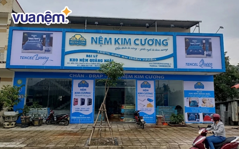 Cửa hàng nệm Kim Cương ở Quảng Ngãi