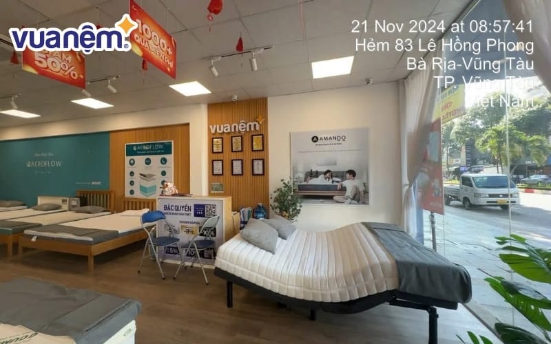 Vua Nệm tại Vũng Tàu đa dạng sản phẩm