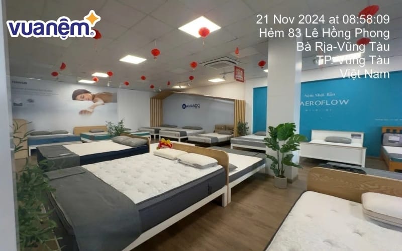 Vua Nệm tại Vũng Tàu đa dạng sản phẩm