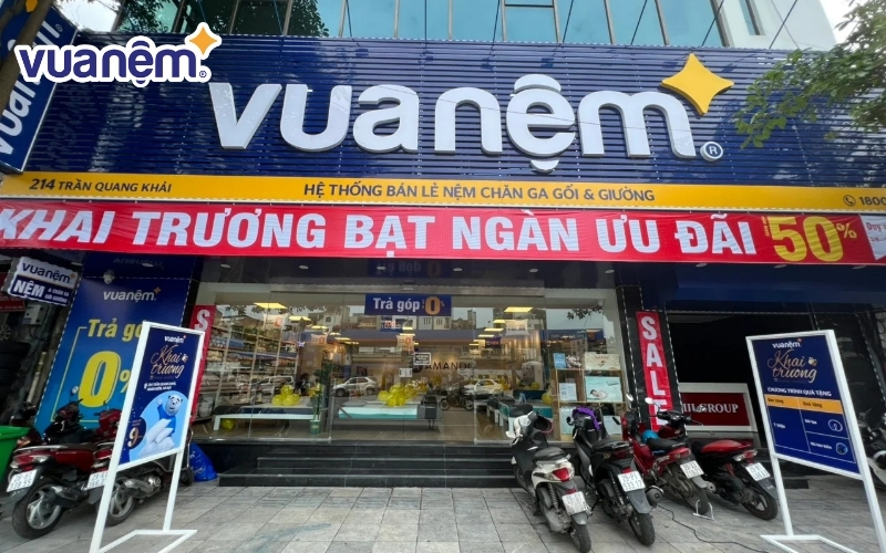 Mua nệm uy tín, giá tốt tại Vua Nệm quận Hoàn Kiếm
