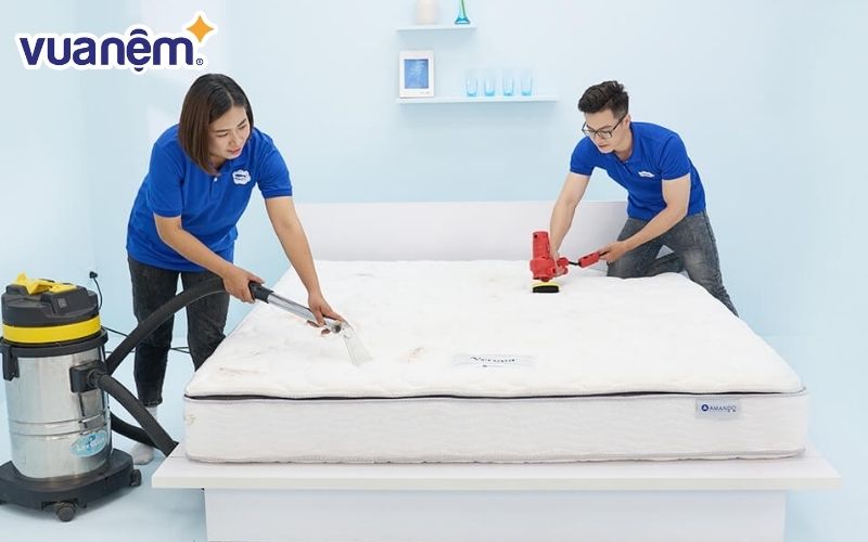 Dịch vụ vệ sinh nệm tại Vua Nệm là lựa chọn hợp lý