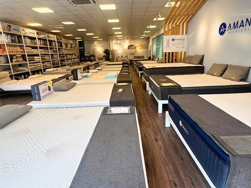 Hình ảnh bên trong cửa hàng Vua Nệm tại Bắc Ninh