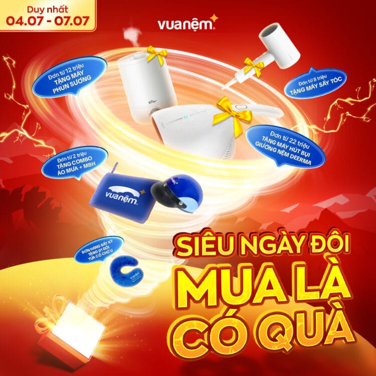 Siêu sale ngày đôi, mua là có quà