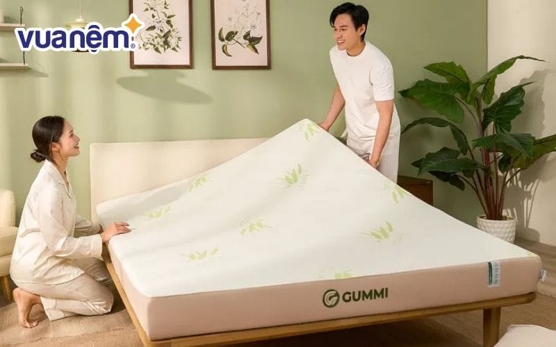 Cách sử dụng nệm cao su